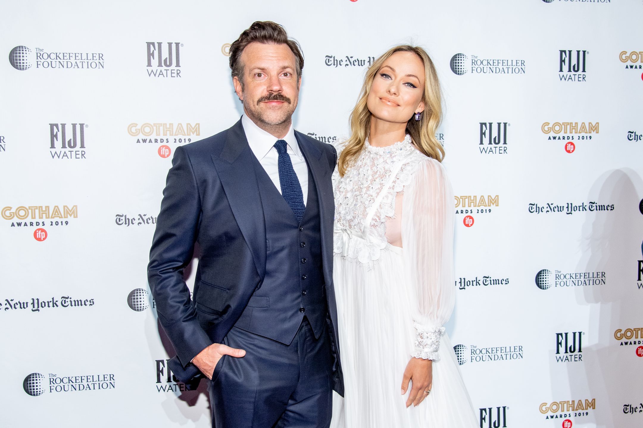 Wilde i Sudeikis w 2019 roku