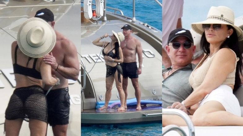 Jeff Bezos wypoczywa na jachcie z ukochaną