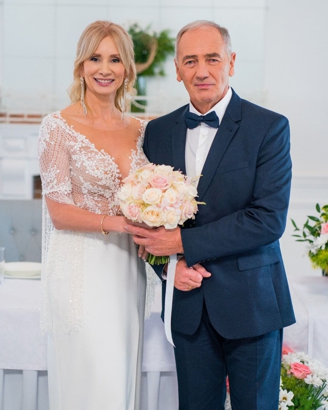 Ewa Gawryluk i Karol Strasburger – ślub w "Pierwszej miłości"