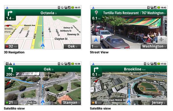 Android 2.0 oferuje nawigację za darmo. TomTom powie Bye, Bye?