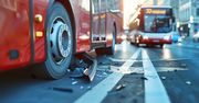 Bytom: Wypadek autobusu M16. Kilku pasażerów rannych