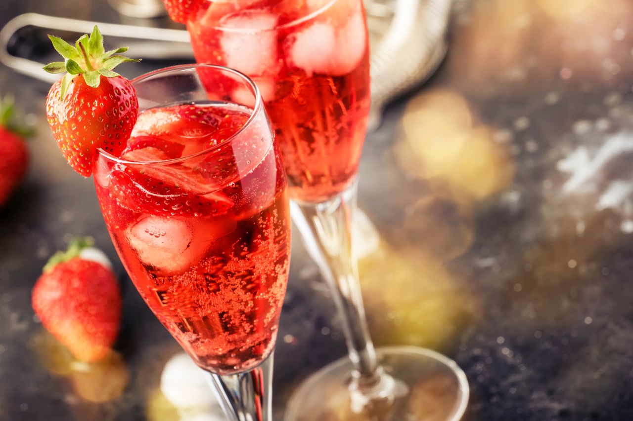 Prosecco Strawberry Light