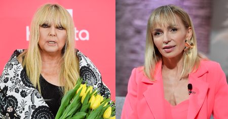"Odmłodzona" Anna Wyszkoni i Maryla Rodowicz z makijażem "na pandę" walczą o uwagę na planie programu TVP Kobieta (ZDJĘCIA)
