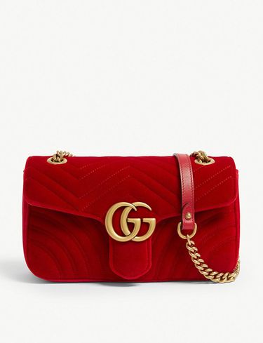 Czerwona torebka Gucci