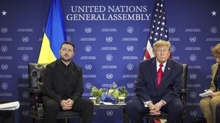 Tuż po spotkaniu z Trumpem. Zełenski zamieścił w sieci wpis