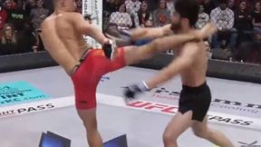 Piorunujące kopnięcie! Zjawiskowy nokaut Brazylijczyka w MMA [WIDEO]