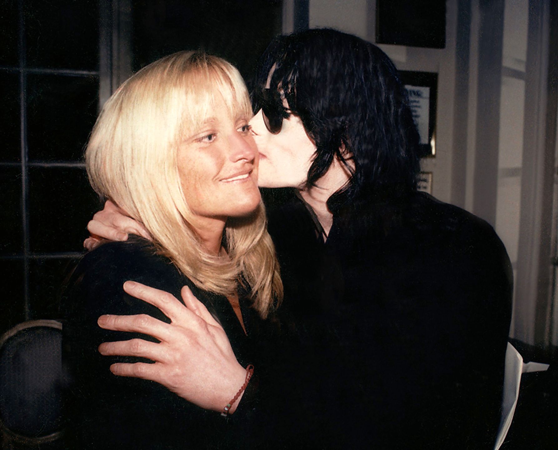 Michael Jackson i Debbie Rowe w 1998