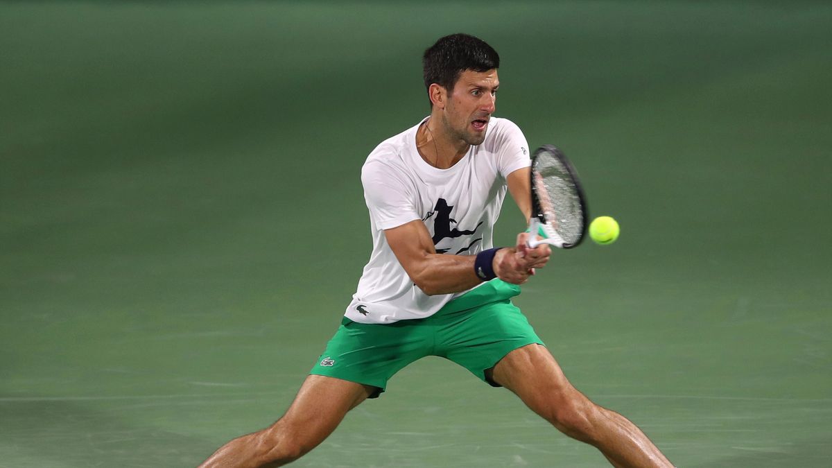 PAP/EPA / ALI HAIDER / Na zdjęciu: Novak Djoković