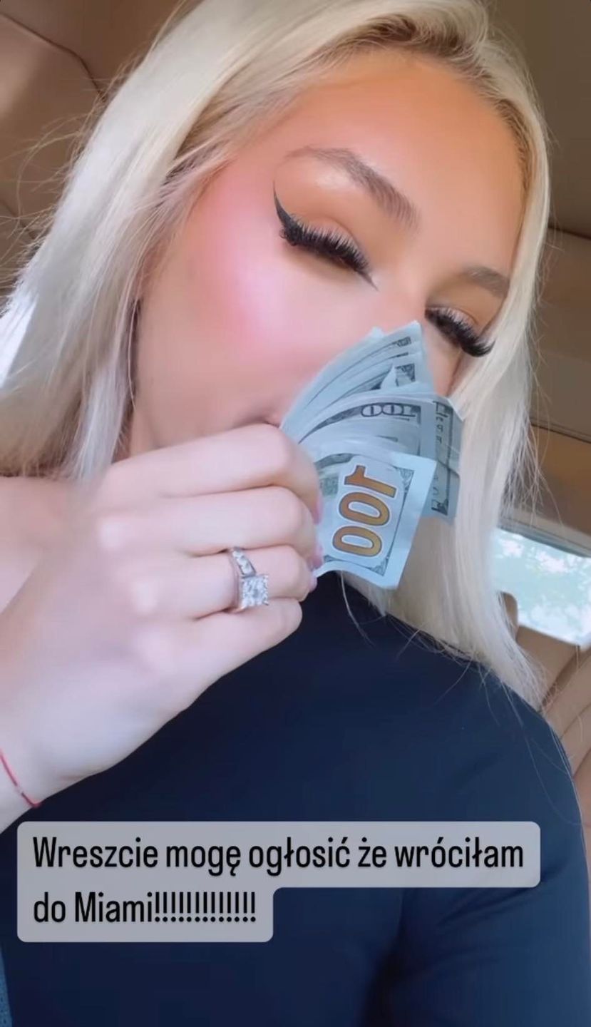 Powrót Caroline Derpienski do Miami