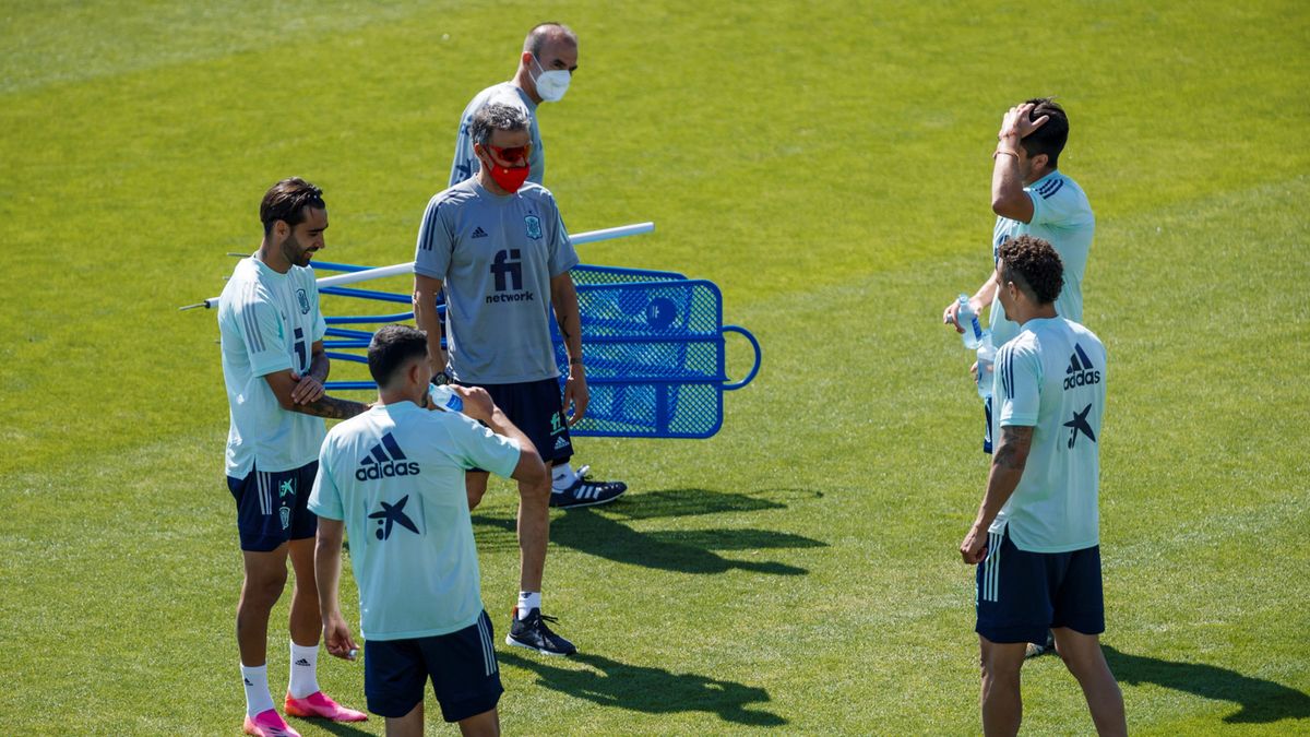 Getty Images / Pablo Garcia / Na zdjęciu: trening reprezentacji Hiszpanii