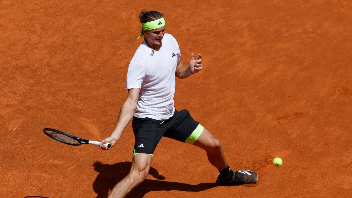 PAP/EPA / Chema Moya / Na zdjęciu: Alexander Zverev