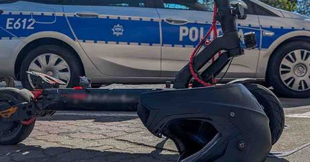 Sulęcin: Kompletnie pijany jechał hulajnogą elektryczną, może stracić prawo jazdy