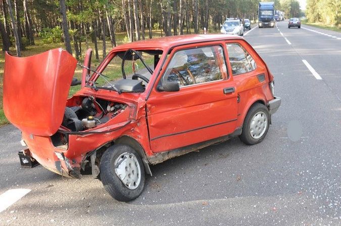 95-latek stracił prawo jazdy za spowodowanie wypadku