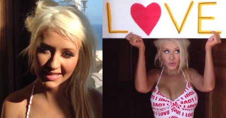 Christina Aguilera "z serca” dla swoich fanów!