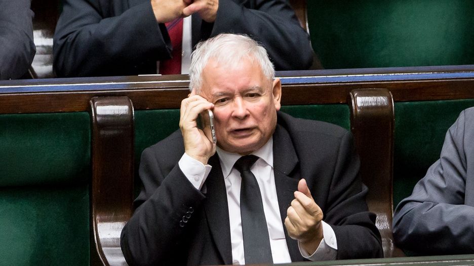 Prezes PiS Jarosław Kaczyński