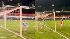 Jak nie zobaczysz, to nie uwierzysz. Kuriozalne zachowanie bramkarki [WIDEO]