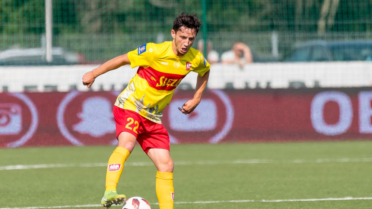 Newspix / KRYSTYNA PACZKOWSKA / Na zdjęciu: Hubert Muszyński (Ślęza Wrocław)