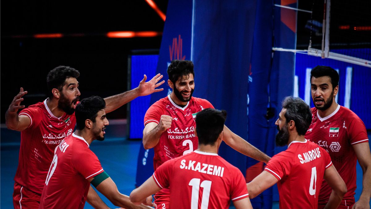 Materiały prasowe / FIVB / Na zdjęciu: siatkarze reprezentacji Iranu