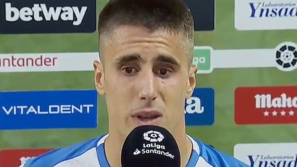 Unai Bustinza płakał po meczu z Realem Madryt
