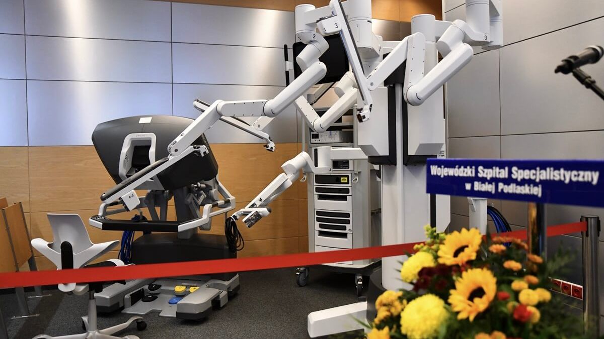 robot chirurgiczny da Vinci
