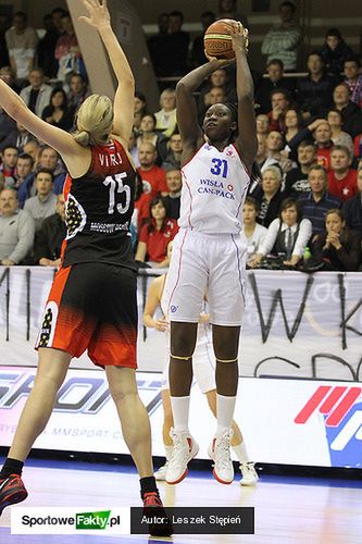 Czy Tina Charles znów pomoże wygrać mecz Wiśle Can Pack?