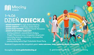 Festiwal Zabawy z okazji Dnia Dziecka w Galerii Młociny