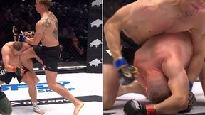 Piotr Lisek zmiażdżył rywala! Zobacz imponujący debiut tyczkarza w MMA [WIDEO]