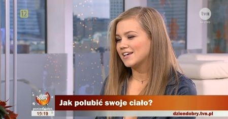 "Klan": Agnieszka Kaczorowska jest dumna ze swoich krągłości