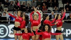 Cheerleaders AZS Koszalin podczas meczu z MKS-em Dąbrowa Górnicza (galeria)