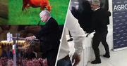 "Nie da się tego słuchać". Rolnicy wyrzucili telewizor podczas spotkania PiS