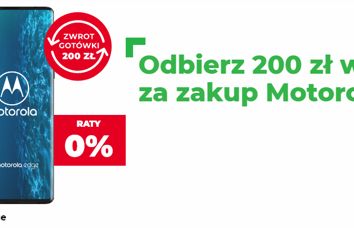 Plus zwraca pieniądze za zakup telefonu Motorola i telewizora Samsung