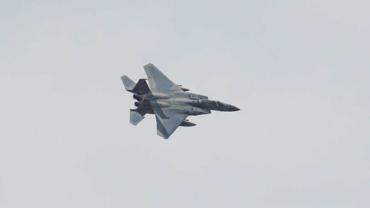 Rozbiło się kilka amerykańskich samolotów bojowych.