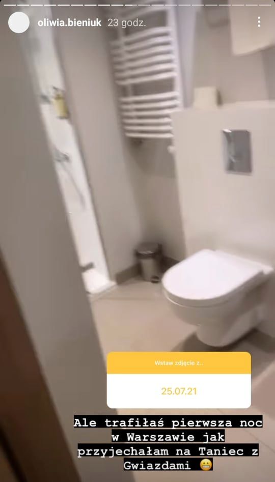 Oliwia Bieniuk - warszawski apartament