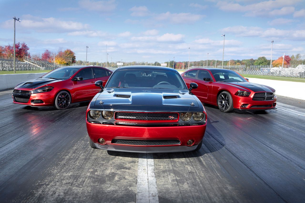 Dodge Dart, Challenger i Charger od Mopar na SEMA