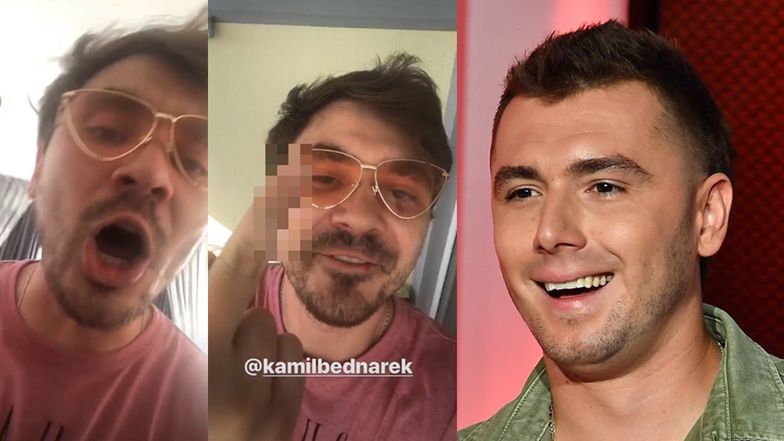Daniel Martyniuk prowokuje Kamila Bednarka