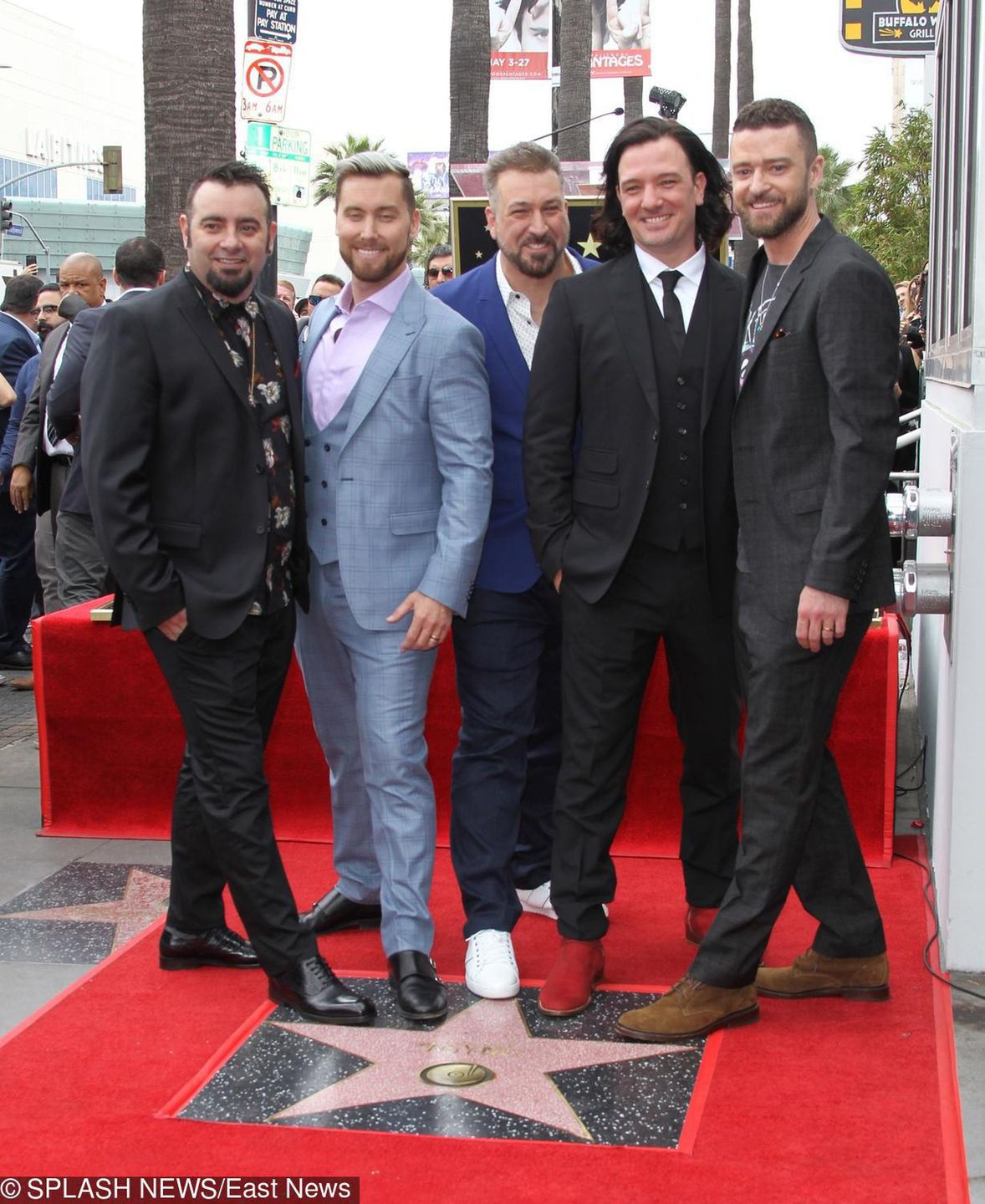 N-SYNC otrzymał swoją gwiazdę w Hollywoodzkiej Alei Sław