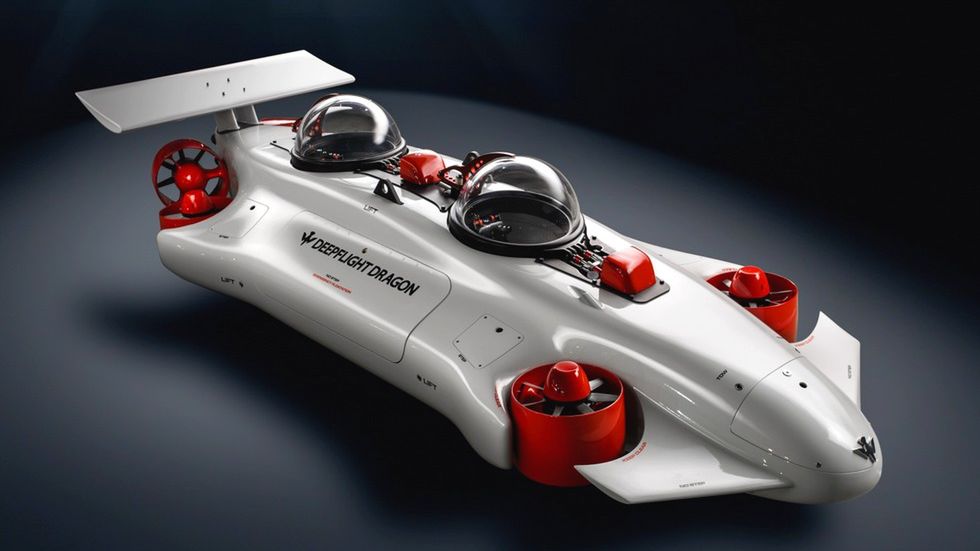 DeepFlight Dragon: podwodny bolid, czyli ile warto zapłacić za przygodę życia? 1