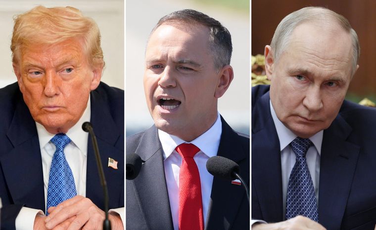 Nawrocki rozmawiał z Trumpem. Wiadomo, czego chciał Putin [SKRÓT DNIA]