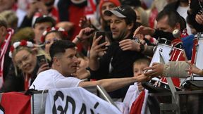 Zobaczył transparent i nie mógł się powstrzymać. Lewandowski od razu podszedł do fana