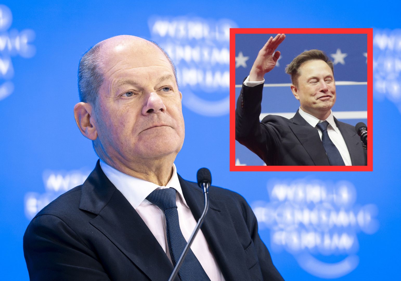 Starcie na szczycie: Olaf Scholz krytykuje zachowanie Muska, ten wyzywa go od głupich