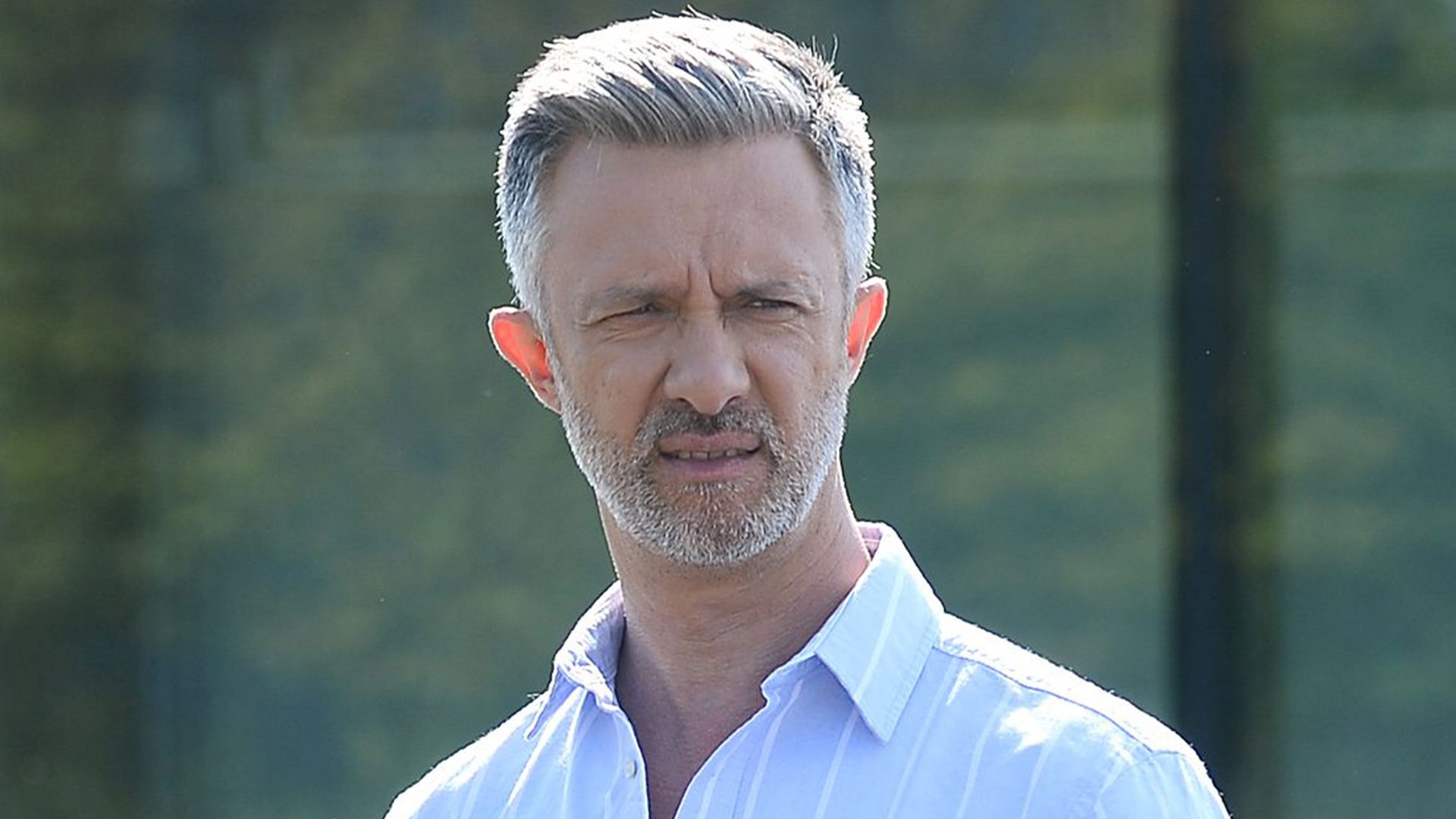 Łukasz Płoszajski w żałobie. 