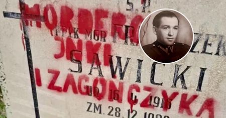 Po wojnie zabił "Inkę" i "Zagończyka". Jego grób został zdewastowany