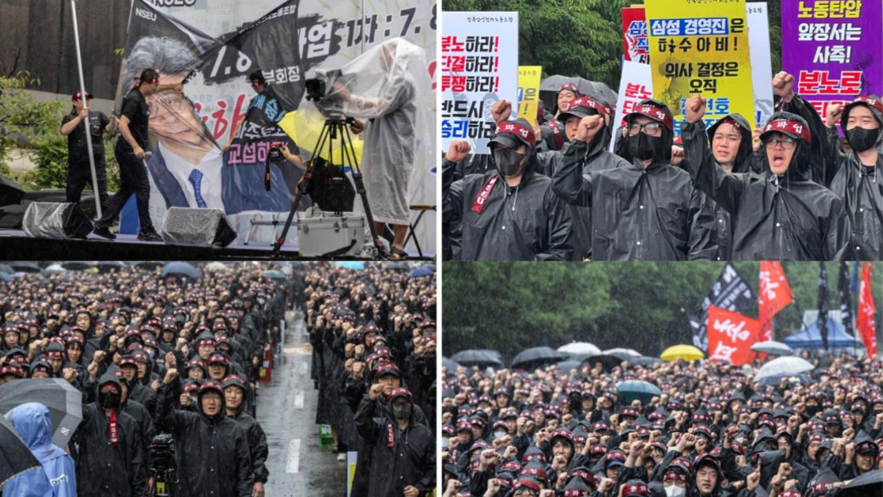 Samsung faces largest worker strike amid profit-sharing dispute