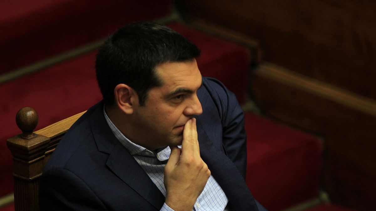 Na zdjęciu premier Grecji Aleksis Cipras