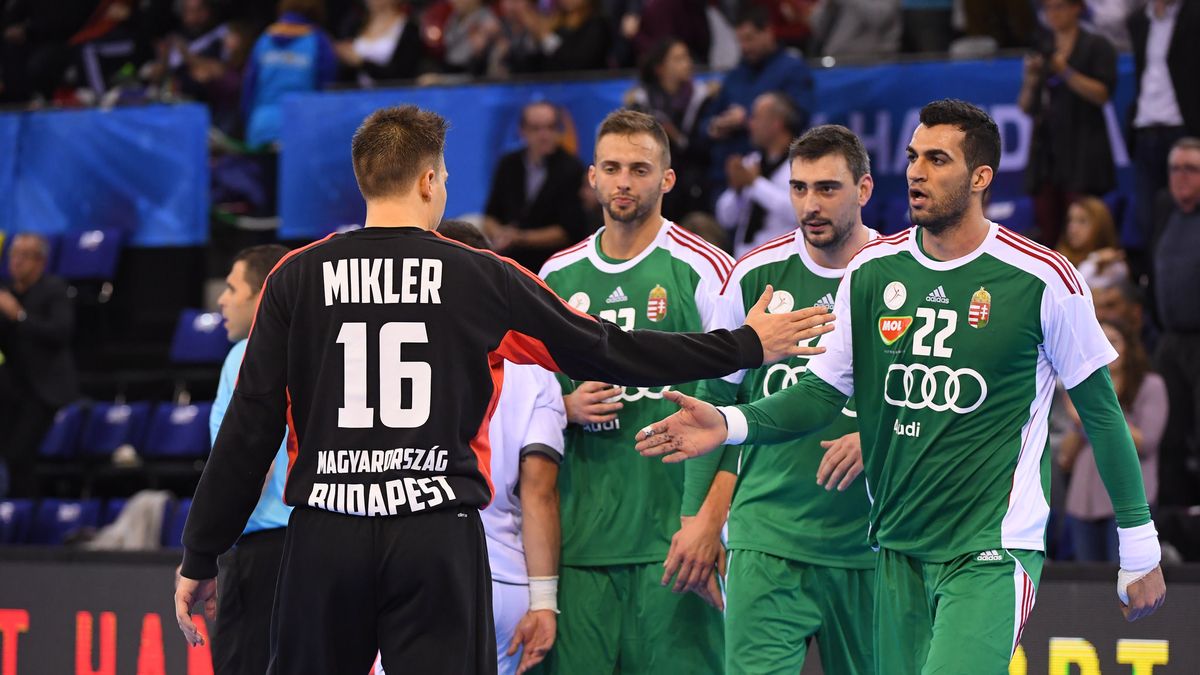 Materiały prasowe / FRANCE HANDBALL 2017 / Na zdjęciu: reprezentanci Węgier w piłce ręcznej