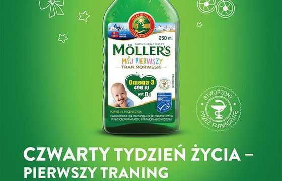 Möller's Mój Pierwszy Tran - nowość od Orkla Care