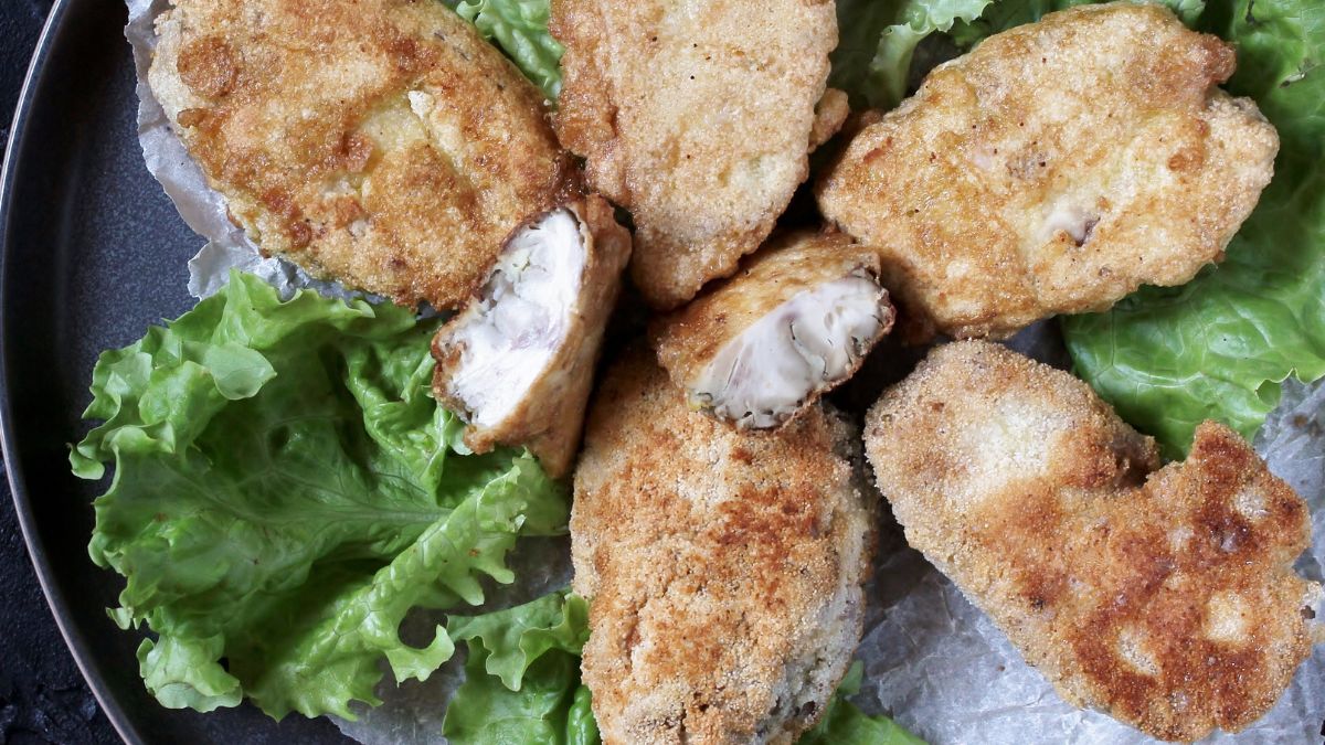 Kotlety z móżdżku są wybitnie miękkie i delikatne