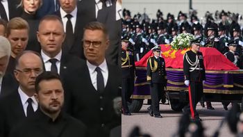 Karol Nawrocki pojawił się na pogrzebie Haralda V (FOTO)