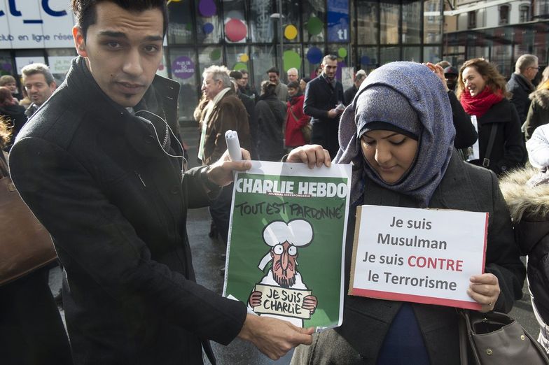 "Charlie Hebdo żyje i żyć będzie"