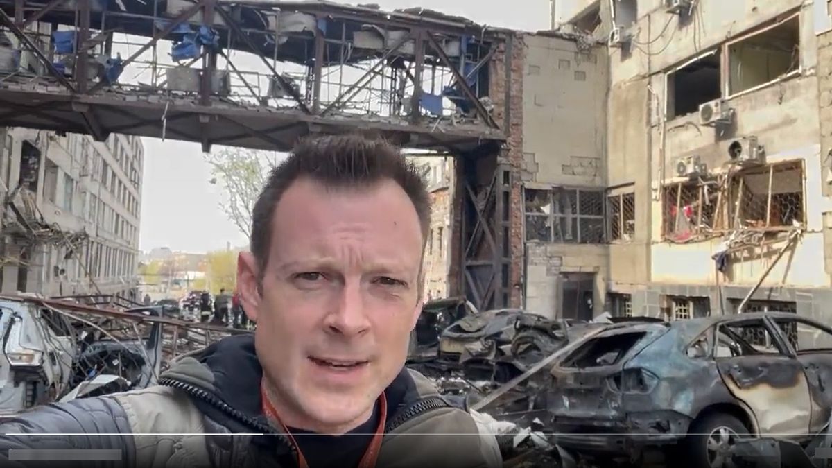 Charytatywna jadłodajnia doszczętnie zniszczona przez rosyjskie rakiety